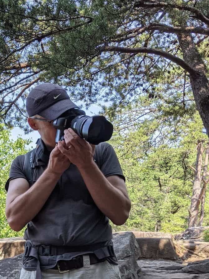 Capturing waterfalls in Tennessee.